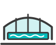 Icono cubierta para piscinas